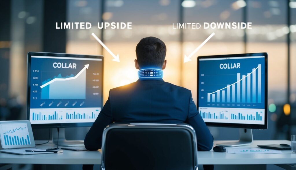 Collars limit both your upside and downside—making them a go-to move for investors who want protection without pulling out.